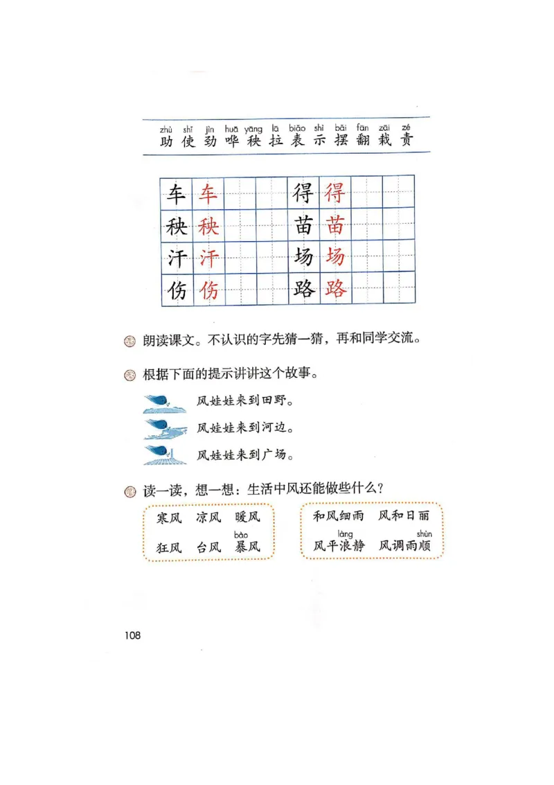 部编版二（上）全册课堂笔记_二年级上下册资料_小学二年级学习资料-25年更新版_2-01、小学二年级语文上册_2-1-1、复习、知识点、归纳汇总_语文二（上）课堂笔记