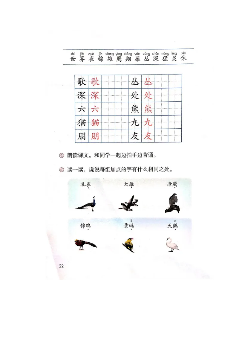 部编版二（上）全册课堂笔记_二年级上下册资料_小学二年级学习资料-25年更新版_2-01、小学二年级语文上册_2-1-1、复习、知识点、归纳汇总_语文二（上）课堂笔记