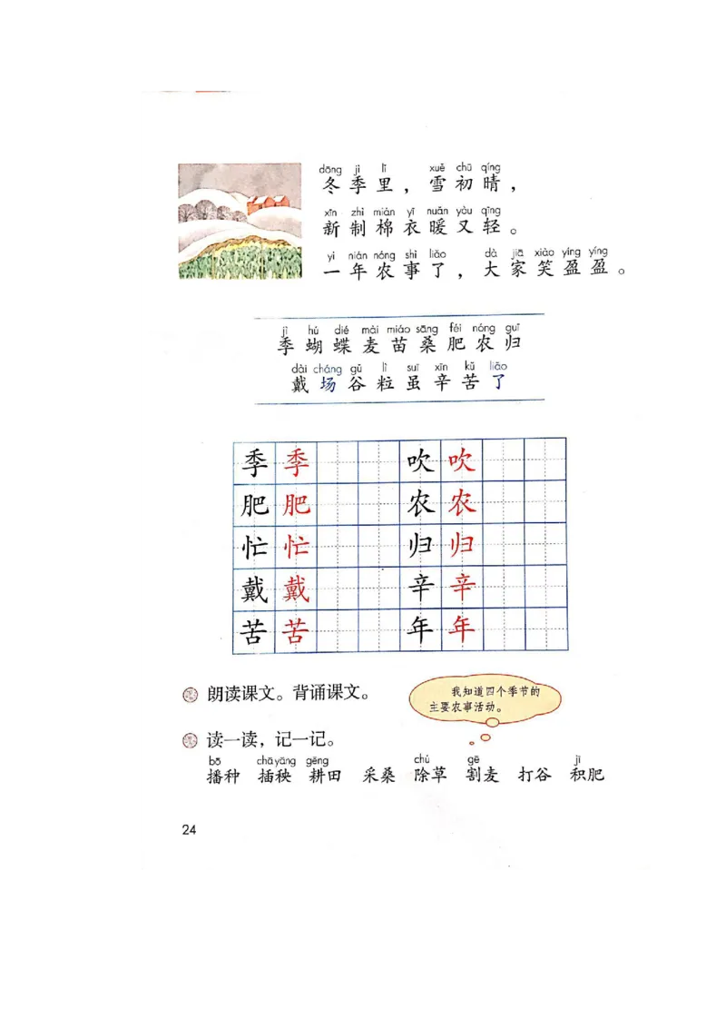 部编版二（上）全册课堂笔记_二年级上下册资料_小学二年级学习资料-25年更新版_2-01、小学二年级语文上册_2-1-1、复习、知识点、归纳汇总_语文二（上）课堂笔记
