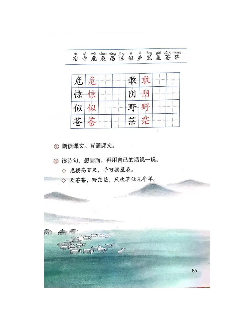 部编版二（上）全册课堂笔记_二年级上下册资料_小学二年级学习资料-25年更新版_2-01、小学二年级语文上册_2-1-1、复习、知识点、归纳汇总_语文二（上）课堂笔记