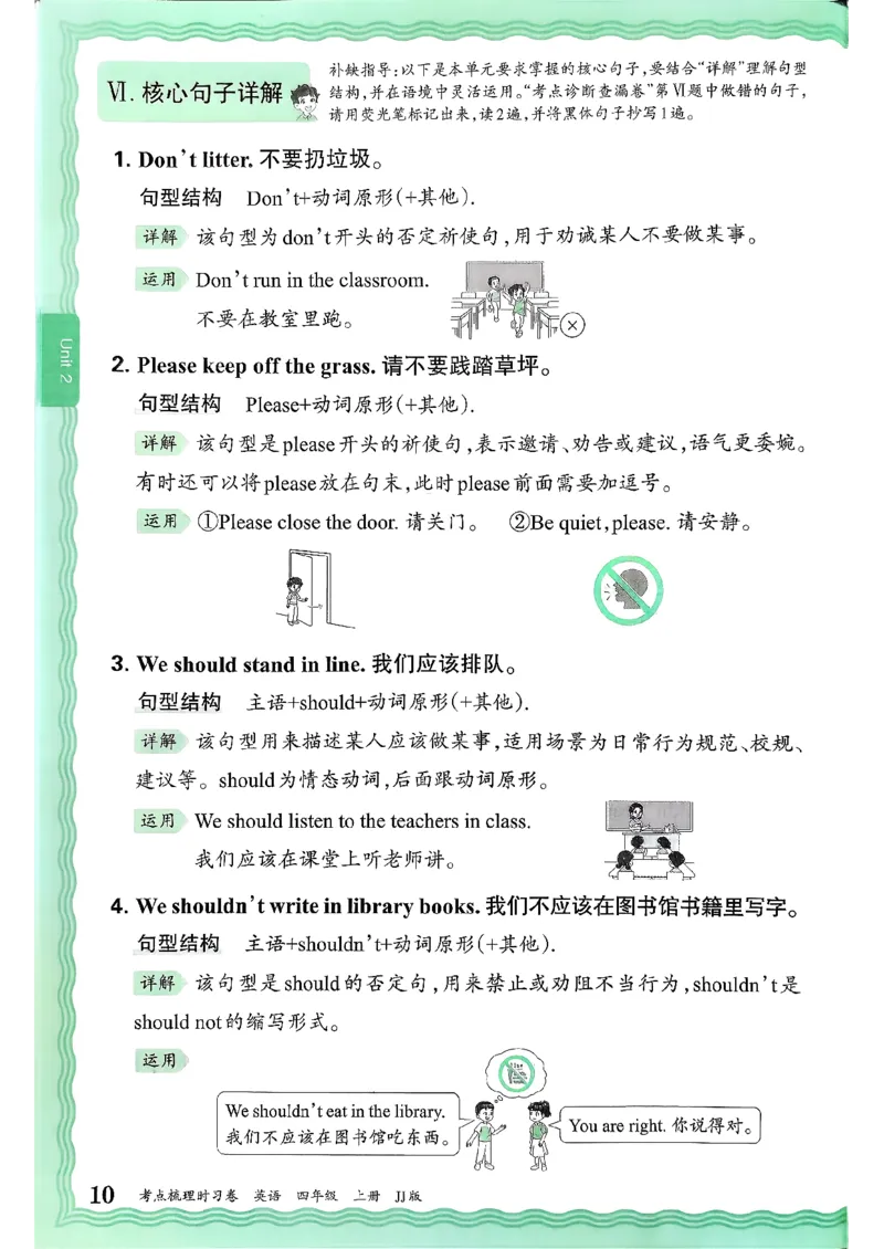 英语四上JJ版考点梳理补缺手册_25秋小学语数英习题试卷_英语_冀教版_英语《王朝霞考点梳理时习卷》冀教25秋_25秋《王朝霞考点梳理时习卷》英语冀教四上