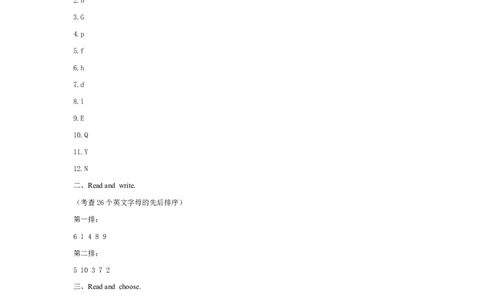 （一年级起点）二年级上册M1模块测试题_二年级上下册资料_二年级语数英上下册学习资料_3-7-5、小学二年级英语上册_外研版一起点_3、单元测试卷