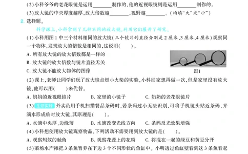 六年级科学上册教科版25秋《4星学霸提高班》_25秋小学语数英习题试卷_科学_教科版小学科学[4星学霸提高班]