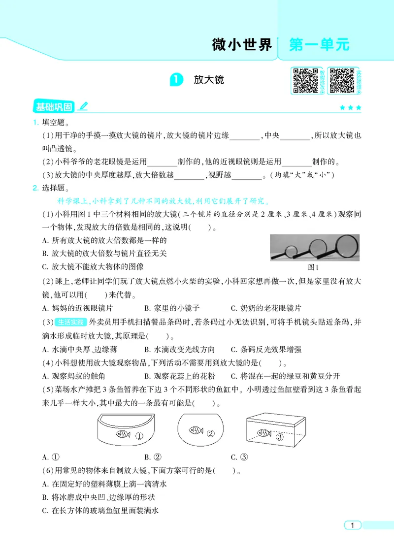 六年级科学上册教科版25秋《4星学霸提高班》_25秋小学语数英习题试卷_科学_教科版小学科学[4星学霸提高班]