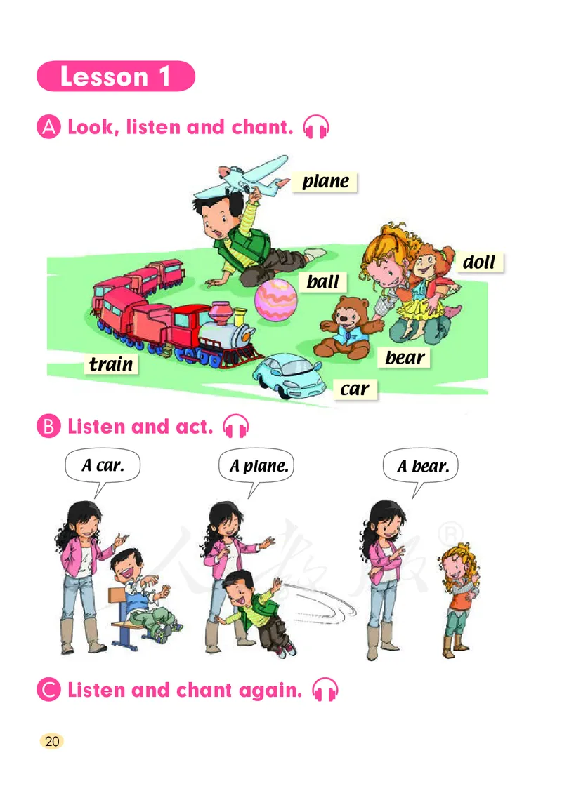 英语（一年级起点）一年级下册PDF电子课本_一年级上下册资料_一年级上语数英上下册学习资料_3-6-6、小学一年级英语下册_人教版一起点_11、电子课本