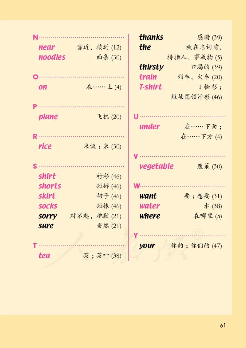 英语（一年级起点）一年级下册PDF电子课本_一年级上下册资料_一年级上语数英上下册学习资料_3-6-6、小学一年级英语下册_人教版一起点_11、电子课本