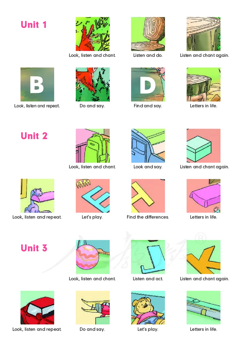 英语（一年级起点）一年级下册PDF电子课本_一年级上下册资料_一年级上语数英上下册学习资料_3-6-6、小学一年级英语下册_人教版一起点_11、电子课本