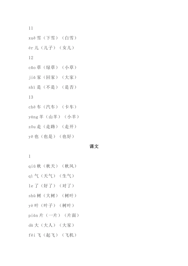识字表生字组词带拼音_一年级上下册资料_一年级上语数英上下册学习资料_3-6-1、小学一年级语文上册_统编、部编、人教（语文全国统一只有一个版）_1、知识点总结_专项-拼音生字