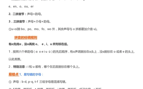 网红最新一年级语文期末复习知识点_一年级上下册资料_小学一年级学习资料-25年更新版_1-01、小学一年级语文上册_01、知识汇总