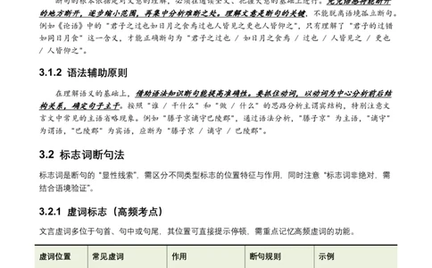 古诗文阅读之(文言断句)(全国适用)(含答案解析)_462026中考语文一轮复习练考点+练专题+练模块_古诗文阅读之(文言断句)