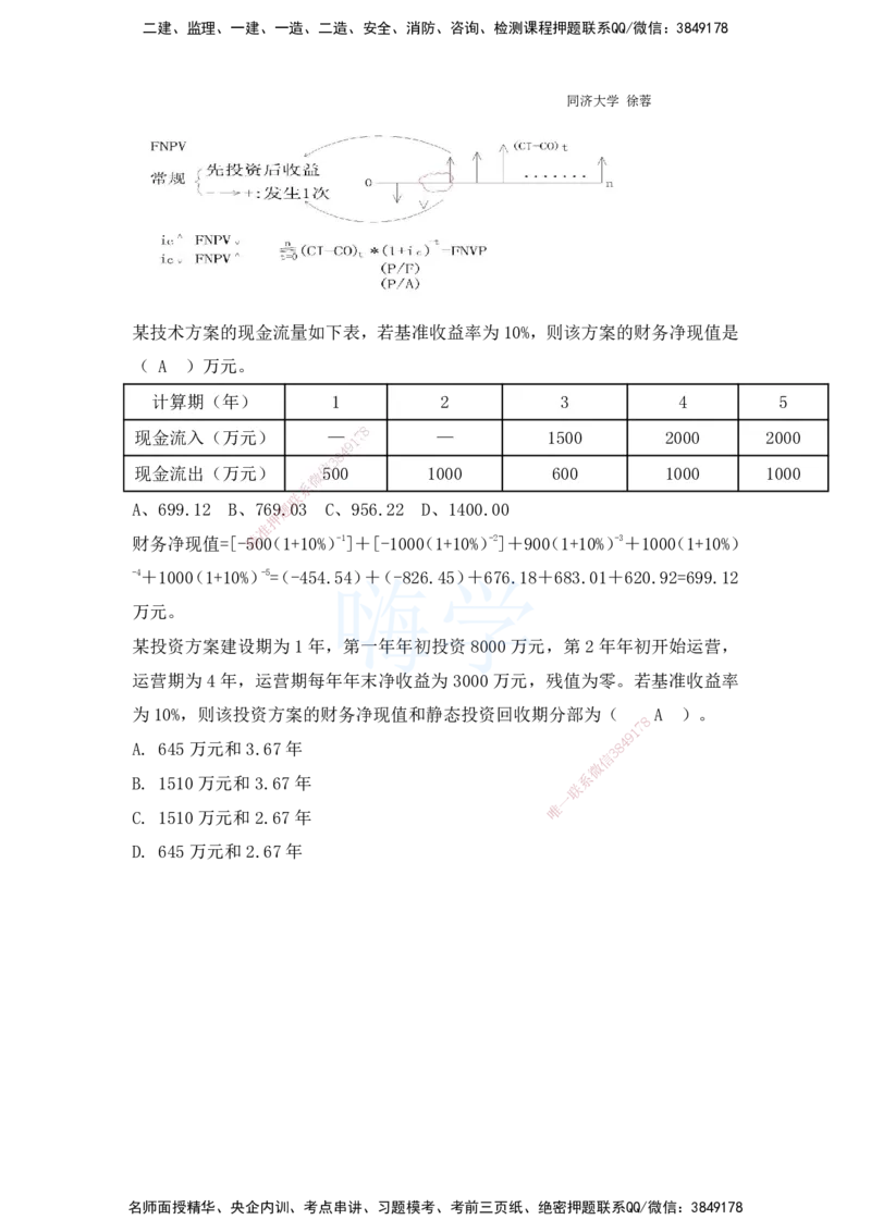 2025全国一级建造师考试《建设工程经济》强化点题课程资料_2026年一级建造师_2026年一建经济_2025年一建经济SVIP_04-冲刺串讲✿考点强化✿小灶集训_讲义
