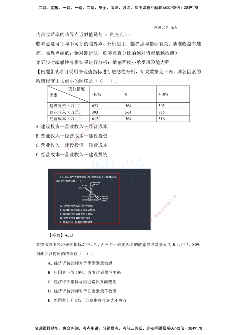 2025全国一级建造师考试《建设工程经济》强化点题课程资料_2026年一级建造师_2026年一建经济_2025年一建经济SVIP_04-冲刺串讲✿考点强化✿小灶集训_讲义