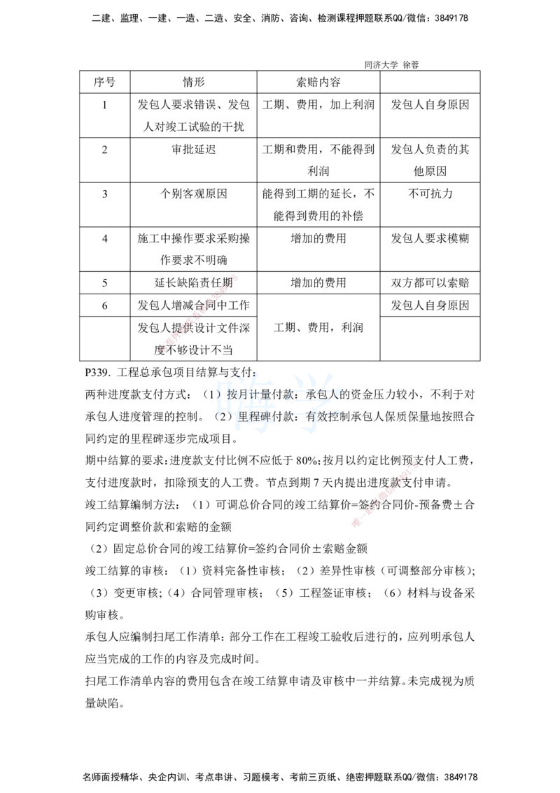 2025全国一级建造师考试《建设工程经济》强化点题课程资料_2026年一级建造师_2026年一建经济_2025年一建经济SVIP_04-冲刺串讲✿考点强化✿小灶集训_讲义