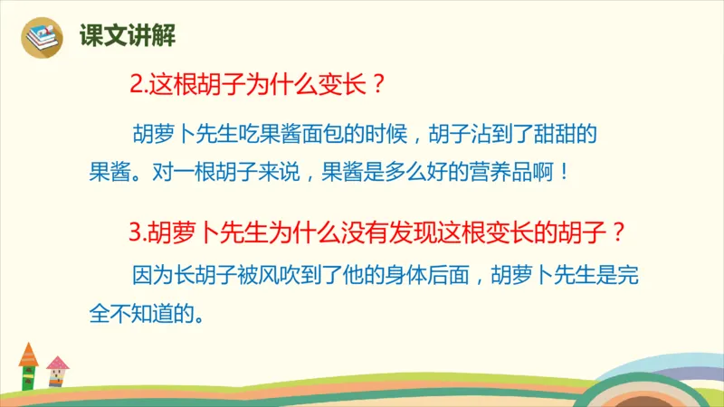 部编版小学三年级上册语文学习教案第4单元13《胡萝卜先生的长胡子》_三年级上下册资料_小学三年级学习资料-25年更新版_3-01、小学三年级语文上册_3-1-3、课件、讲义、教案