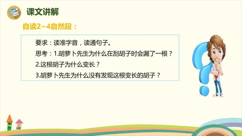 部编版小学三年级上册语文学习教案第4单元13《胡萝卜先生的长胡子》_三年级上下册资料_小学三年级学习资料-25年更新版_3-01、小学三年级语文上册_3-1-3、课件、讲义、教案