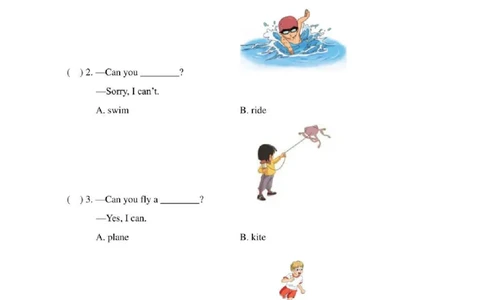 新起点二年级英语下册《Unit1_单元测试卷1》_二年级上下册资料_二年级语数英上下册学习资料_3-7-6、小学二年级英语下册_人教版一起点_3、单元测试卷