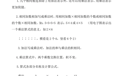 苏教版二年级上册数学知识点归纳_二年级上下册资料_小学二年级学习资料-25年更新版_2-03、小学二年级数学上册_2-3-1、复习、知识点、归纳汇总_苏教版