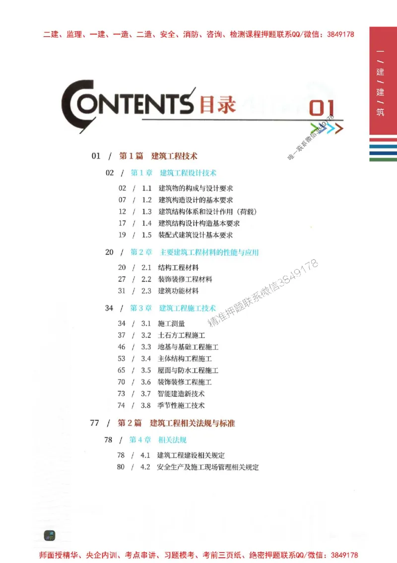 2025年一建-建筑-圈题AB卷_2026年一级建造师_2026年一建建筑_2025年一建建筑SVIP_05-考前密训✿央企特训✿机构普押_27-建筑《考点大爆料+圈题AB卷》SMR