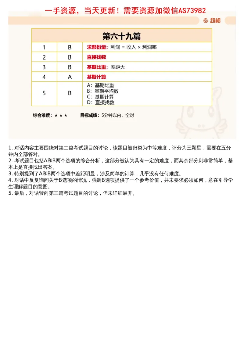 14.套题讲解7_文字解析版_2026考公资料_（05）超格_行测申论2025超格合集(行测&申论&政治理论)_行测申论2025省考超格超大杯刷题课（五合一）_超格五合一文字解析版_资料分析