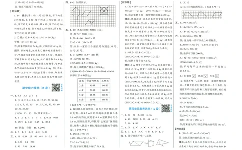 答案解析_25秋北师版1-6年级上册数学《单元测试提优卷+期中期末真题卷+新情境卷》_🌸9053北师版五年级上册数学《单元测试提优卷+期中期末真题卷+新情境卷》（共28套，有答案）