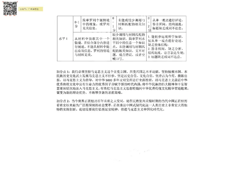 黄埔区23-24学年九年级上学期期末道法参考答案_广州九上月考+期中+期末+一模二模+中考真题_广州初中九上期末阶段试题（部分名校卷）