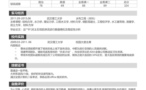 考研复试调剂个人简历模板5_26考研复试_10考研复试资料25_考研复试简历模板