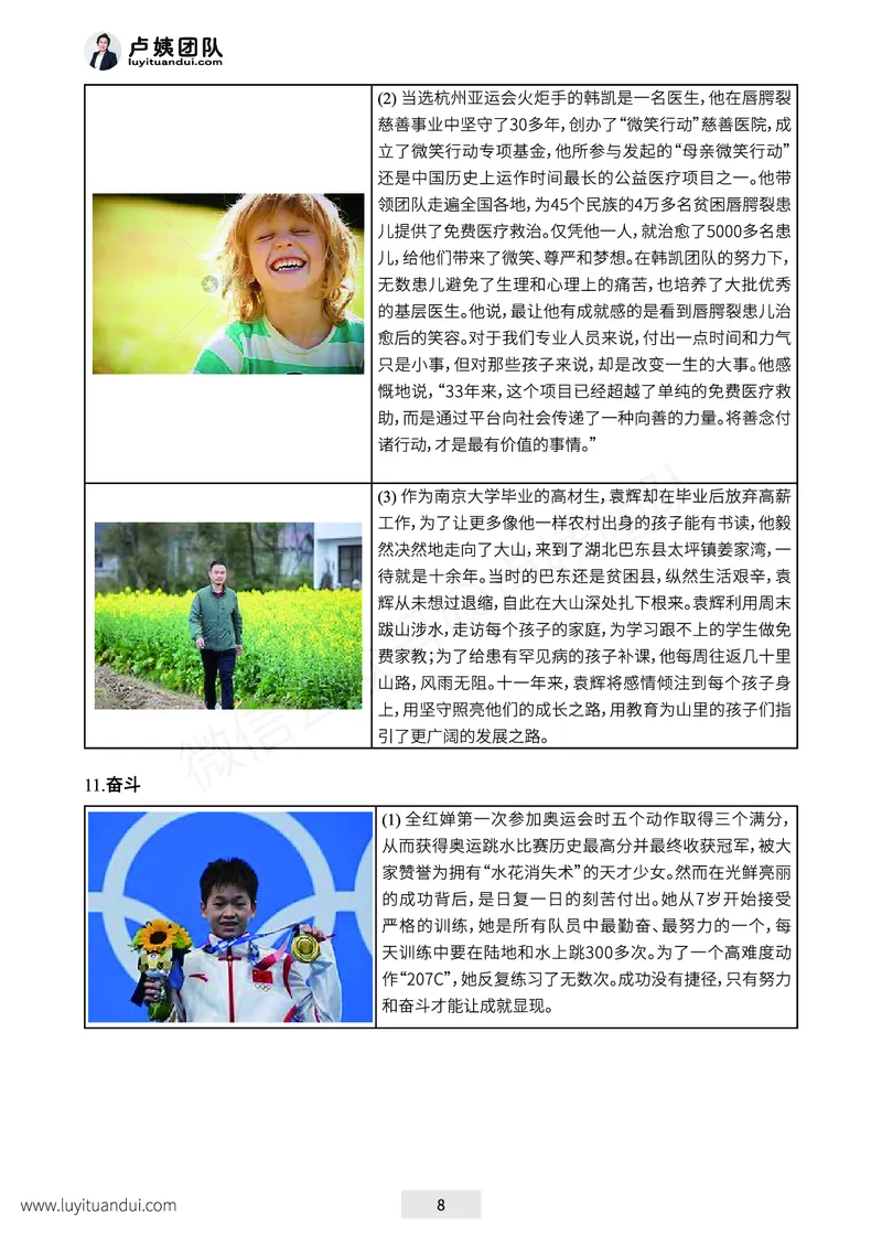 25下-卢姨六步魔法作文常用话题及素材_教资_282026上教资笔试&middot;作文资料