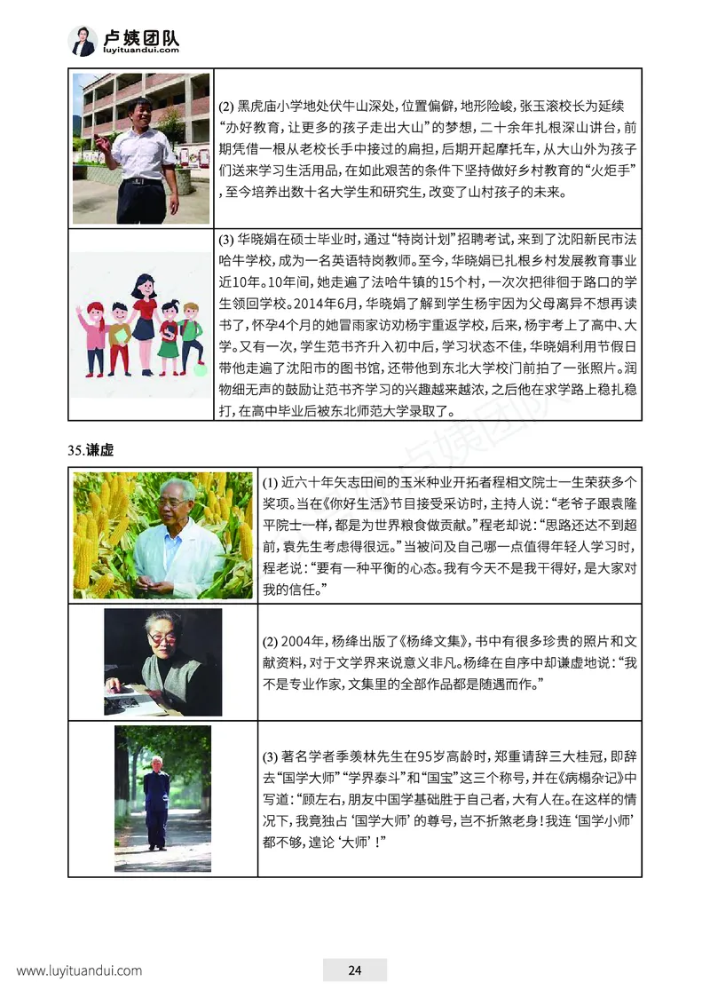 25下-卢姨六步魔法作文常用话题及素材_教资_282026上教资笔试&middot;作文资料