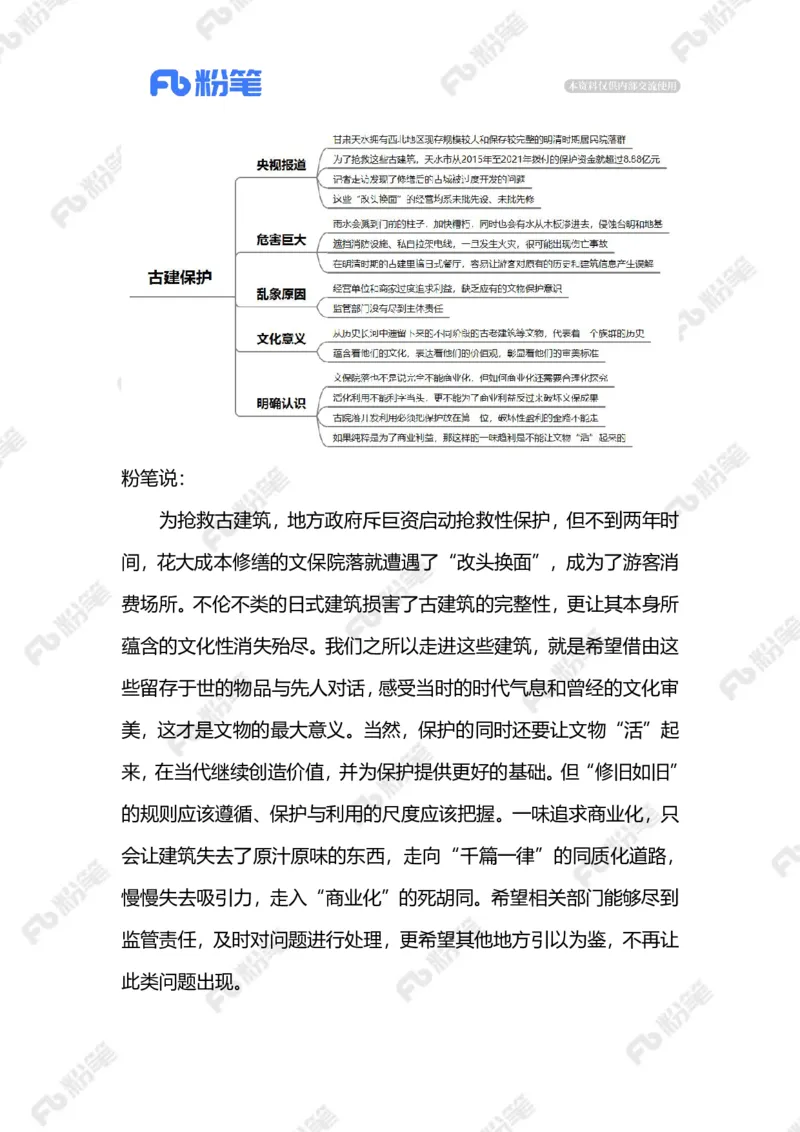 2023.08.22古建保护（标注版）_2026考公资料_（10）粉笔_2025粉笔国考省考980（课＋笔记）_粉笔980（25多省）_1、粉笔时政_2、F晨读时政_2023年_08月