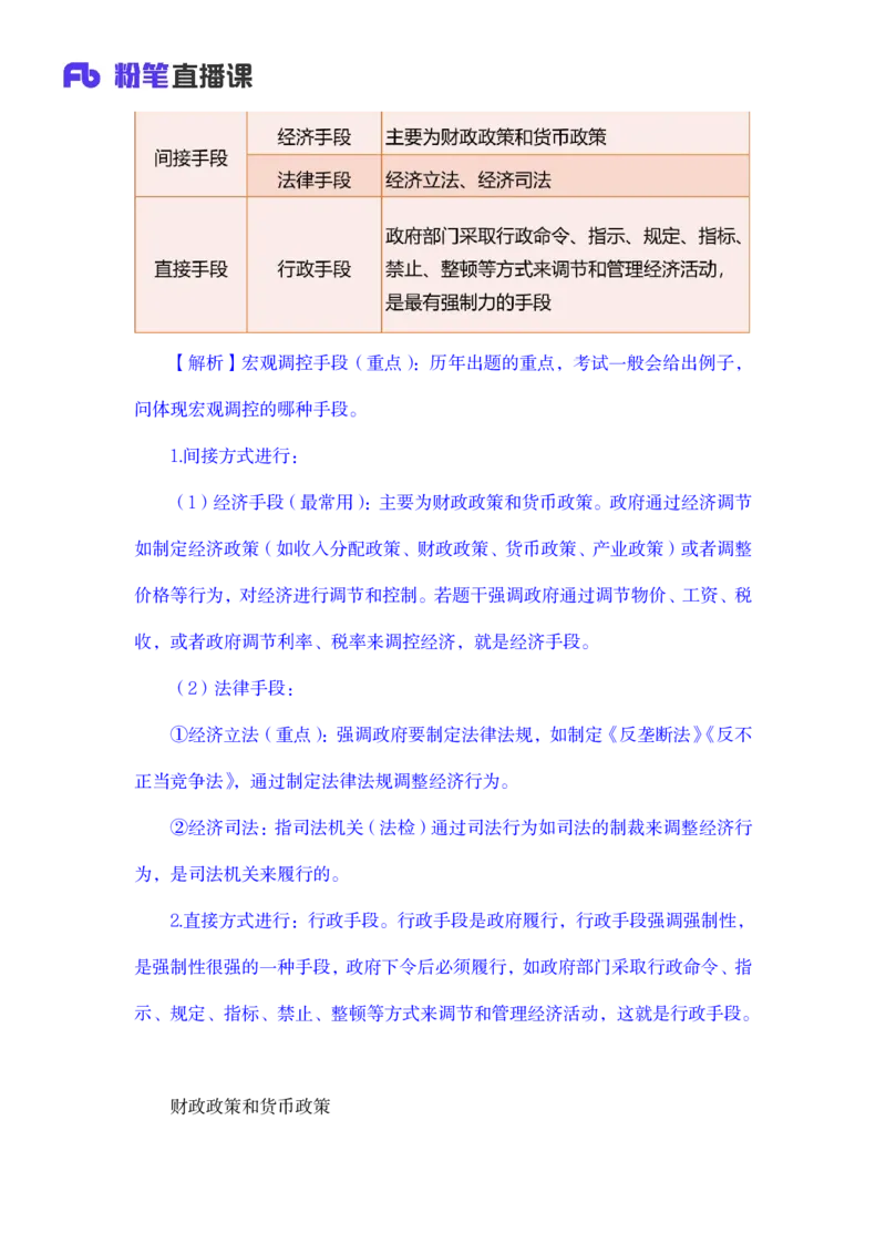2023.08.29+宏观调控+孙艺玮+（讲义+笔记）（常识高分专项课）+_2026考公资料_（10）粉笔_2025粉笔国考省考980（课＋笔记）_粉笔980（25多省）_02025年980系统班补充课程FB_讲义