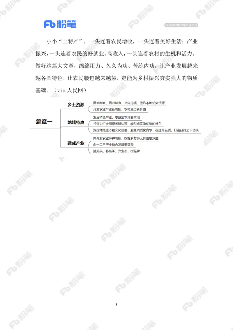 2023.03.21做好&ldquo;土特产&rdquo;文章（标注版）_2026考公资料_（10）粉笔_2025粉笔国考省考980（课＋笔记）_粉笔980（25多省）_1、粉笔时政_2、F晨读时政_2023年_03月