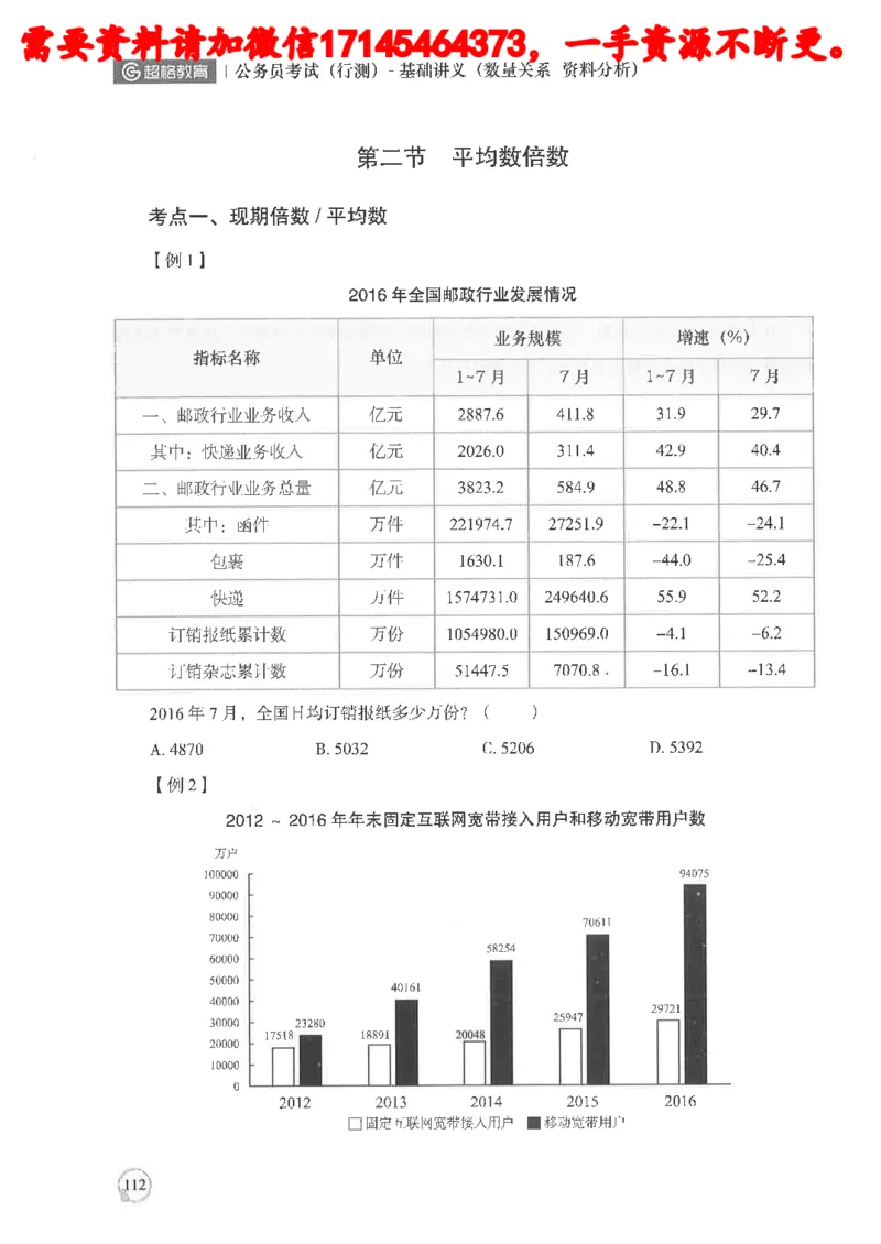 数量关系资料分析基础讲义_2026考公资料_（05）超格_行测申论2025超格合集(行测&申论&政治理论)_申论2025超格申论全家桶_24年冰哥申论-赠送_讲义