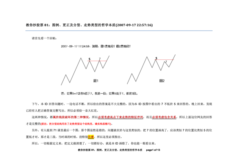 土匪版《教你炒股票》_绝版书_天涯系列_t涯_天涯全集（更全，但部分需解压）_缠中说禅