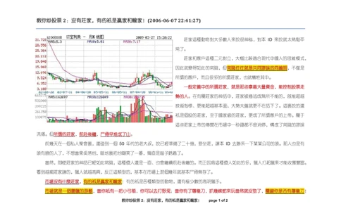 土匪版《教你炒股票》_绝版书_天涯系列_t涯_天涯全集（更全，但部分需解压）_缠中说禅