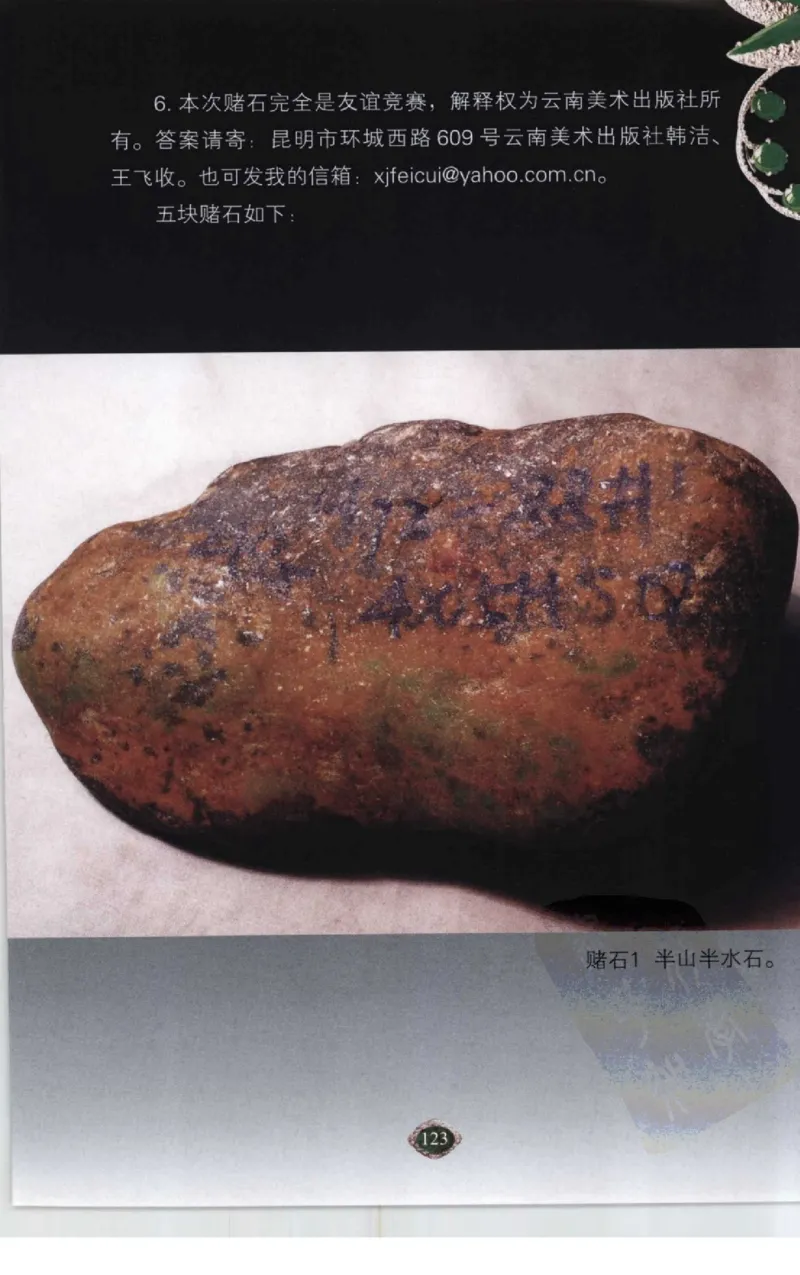赌石2+以小博大赢天下---千元百元和无钱的赌石技艺..._X018-玉石珠宝鉴定教程最新合集_6、翡翠鉴定专题全套课程_翡翠电子书_翡翠投资