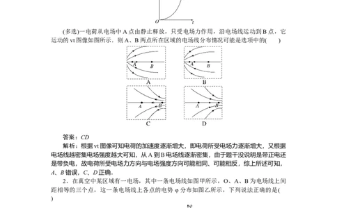 静电场专题49_2025高中教辅（后续还会更新新习题试卷）_2025高中全科《微专题&middot;小练习》_2025高中全科《微专题小练习》_2025版&middot;微专题小练习&middot;物理