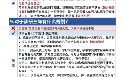 考研复试刁钻的10个问题及回答模版_26考研复试_10考研复试资料25_考研联系导师模板