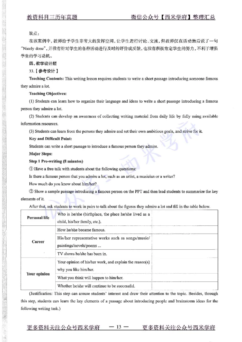 20年下-高中英语-真题及答案解析_教资_25下资料合集二_25下最新科三知识点汇编+思维导图-高中_03.英语_02.历年真题