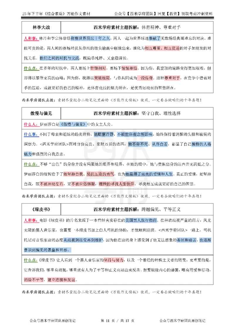 25下作文42个人物素材_教资_25下资料合集二_2025下作文素材-中小幼通用