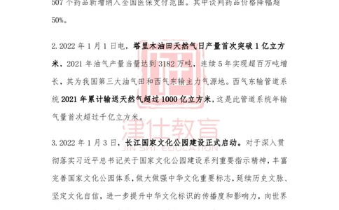2022年1月时政热点汇总_2026考公资料_（05）超格_超格时政_22-25时政热点汇总_2022年1-12月时政热点