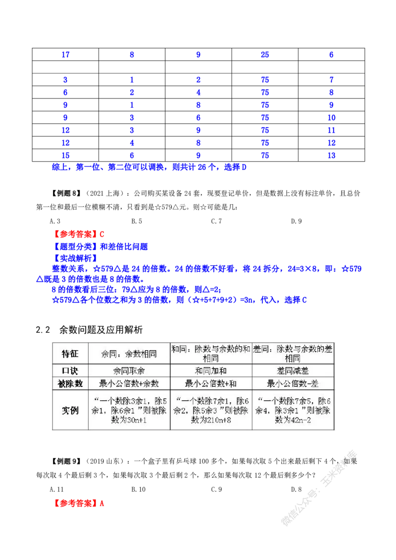 数量关系随堂笔记完整版_2026考公资料_花生十三合集_（98）黑白画风精炼版2021花生十三_2021花生十三数量关系