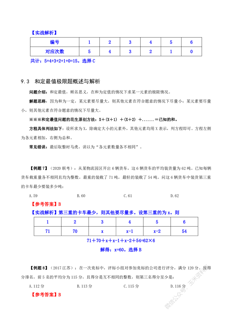 数量关系随堂笔记完整版_2026考公资料_花生十三合集_（98）黑白画风精炼版2021花生十三_2021花生十三数量关系
