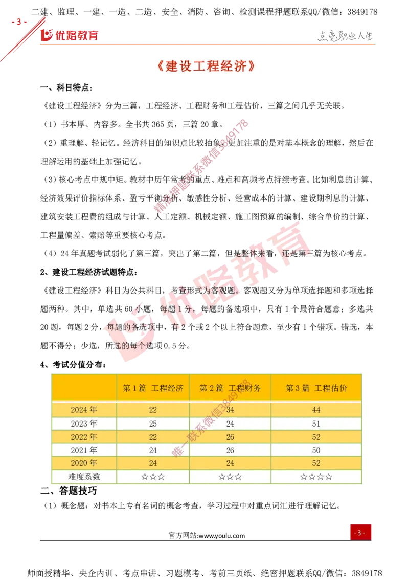 2025年一建全年学习规划-经济_2026年一级建造师_2026年一建经济_2025年一建经济SVIP_01-精华文档✿电子教材✿历年真题_03-经济《全年学习计划》YL