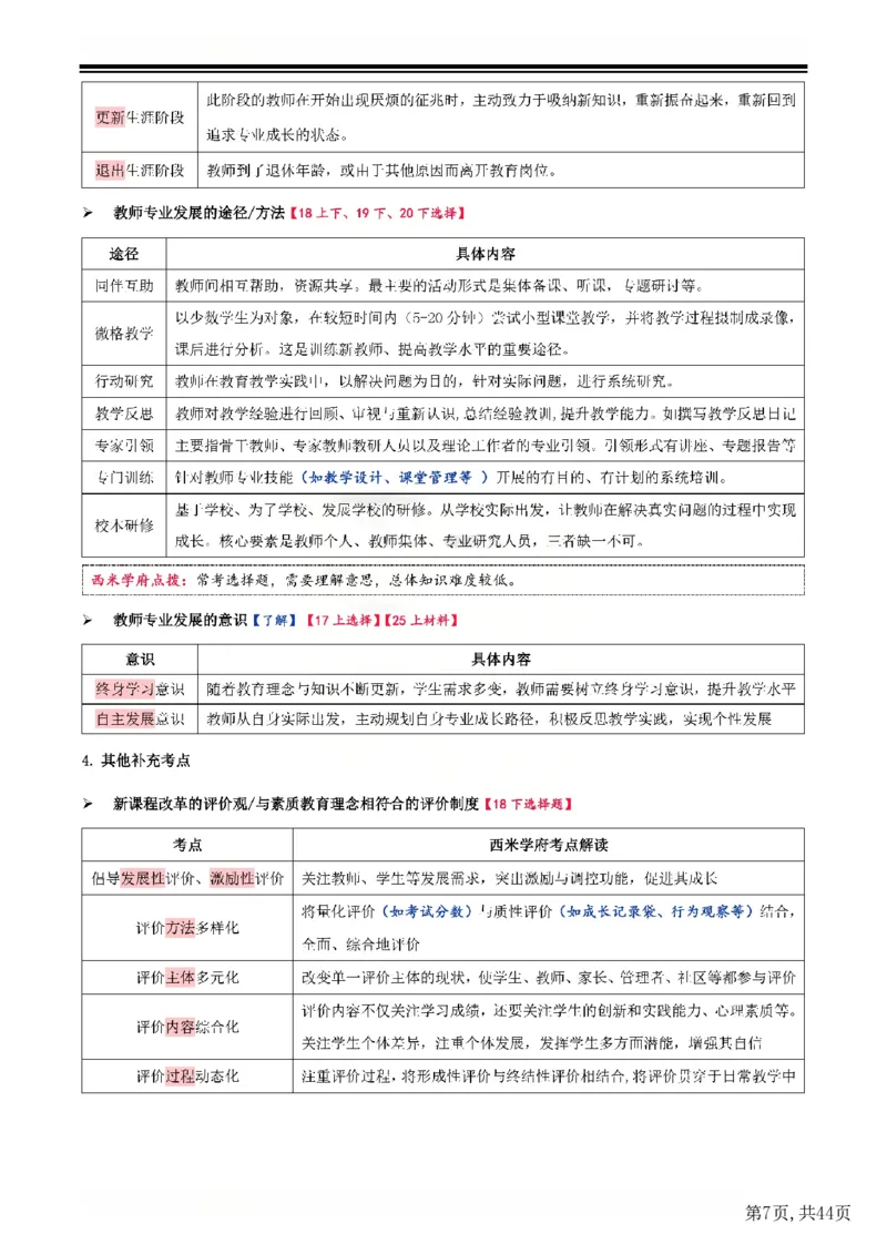 25下中学-综合素质一轮笔记(已优化)_教资_初高中2026教资_26上资料（持续更新）_01重点笔记（可平替教材建议打印）_25下的一二轮重点笔记