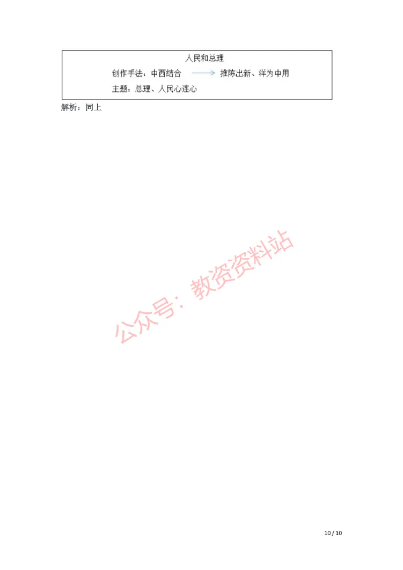 2021年下半年高中《美术》教师资格证笔试真题及答案解析_教资_33教资笔试历年真题汇总（科一+科二+科三）_科三真题_02高中科三各科电子资料包合集_美术（资料文档）