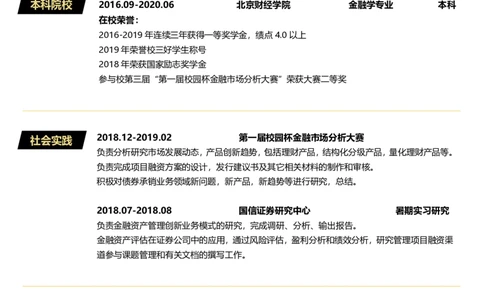 金融类_26考研复试_10考研复试资料25_2025考研复试简历124款_按专业分类