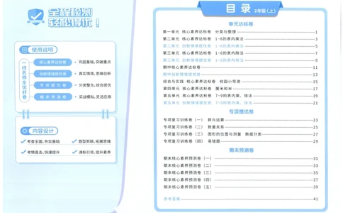 阳光同学全优好卷二年级人教版上册数学_25秋小学语数英习题试卷_数学_人教版_数学《阳光同学全优好卷》人教25秋(1)