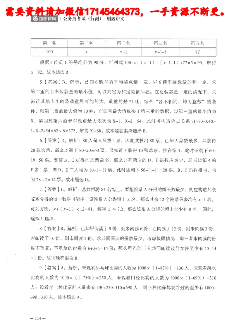 数量关系资料分析刷题讲义_2026考公资料_（05）超格_行测申论2025超格合集(行测&申论&政治理论)_申论2025超格申论全家桶_24年冰哥申论-赠送_讲义