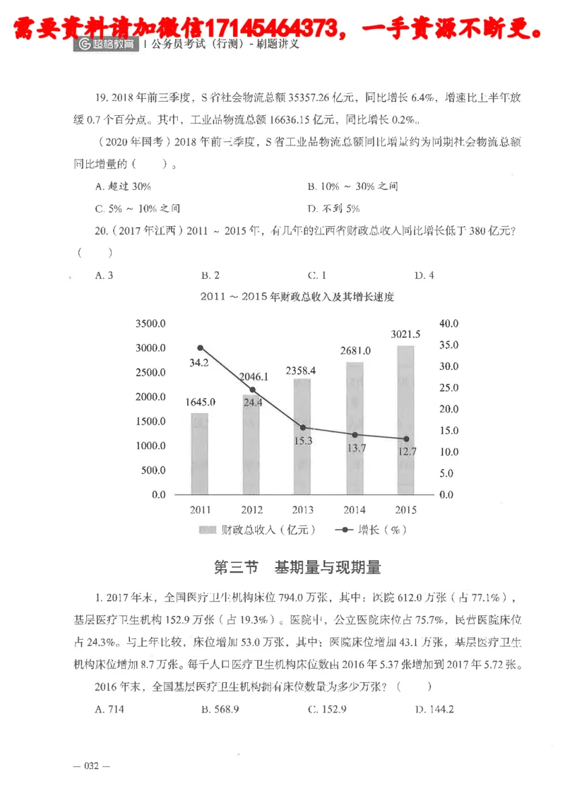 数量关系资料分析刷题讲义_2026考公资料_（05）超格_行测申论2025超格合集(行测&申论&政治理论)_申论2025超格申论全家桶_24年冰哥申论-赠送_讲义