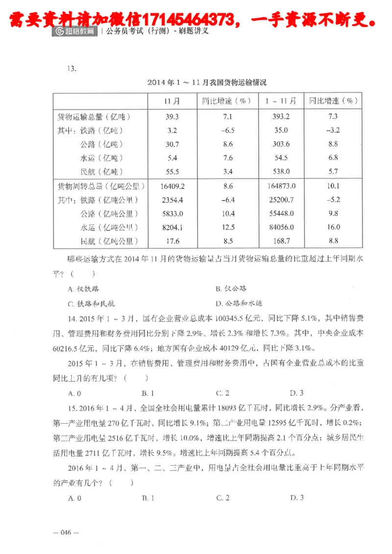 数量关系资料分析刷题讲义_2026考公资料_（05）超格_行测申论2025超格合集(行测&申论&政治理论)_申论2025超格申论全家桶_24年冰哥申论-赠送_讲义